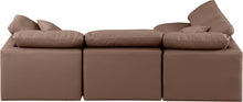 Load image into Gallery viewer, Indulge - Faux Leather 4 Piece Modular Sectional
