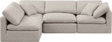 Load image into Gallery viewer, Indulge - Linen 4 Piece Modular Sectional
