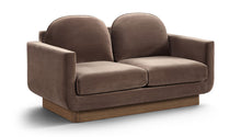 Load image into Gallery viewer, Diviento - Velvet Performance Fabric Upholstered Loveseat

