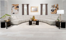 Load image into Gallery viewer, Charlotte Upholstered Curved Armless Chair Ivory - Ego Home Furniture
