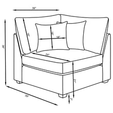 Load image into Gallery viewer, Cambria Modular Sectional Sofa
