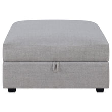 Load image into Gallery viewer, Cambria Storage Ottoman
