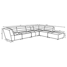 Load image into Gallery viewer, Sunny Modular Sectional Sofa
