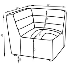 Load image into Gallery viewer, Sunny Upholstered Corner Chair - Ego Home Furniture
