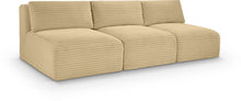 Load image into Gallery viewer, Shaggy - 3 Seat Modular Armless Sofa
