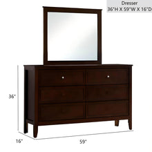 Load image into Gallery viewer, Daniel - Dresser, 6 Drawer
