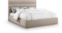Load image into Gallery viewer, Adam - Linen Fabric Bed With 52" Headboard
