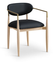 Load image into Gallery viewer, Riccio - Dining Arm Chair (Set of 2) - Natural And Gold Frame
