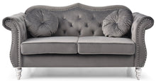 Load image into Gallery viewer, Stylish Flared Arm Loveseat

