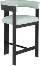Load image into Gallery viewer, Romeo - Faux Leather Counter Stool With Black Base (Set of 2)
