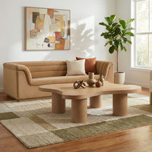 Load image into Gallery viewer, Cove - 48" Oak Veneer And Solid Wood Coffee Table
