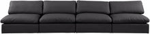 Load image into Gallery viewer, Comfy - Faux Leather Modular Armless Sofa 4 Seats
