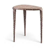 Load image into Gallery viewer, Gild - Aluminum Base And Genuine Marble Top Table - Bronze Finish
