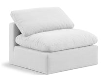 Load image into Gallery viewer, Indulge - Linen Armless Chair - White
