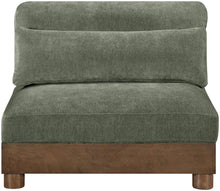 Load image into Gallery viewer, Turin - Chenille Fabric Upholstered Modular Armless Chair
