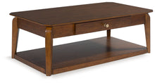 Load image into Gallery viewer, Trenmour - Rectangular Cocktail Table - Medium Brown
