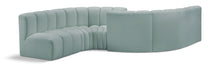 Load image into Gallery viewer, Arc - Faux Leather 6 Piece Modular Sofa
