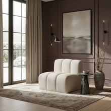 Load image into Gallery viewer, Arc - Boucle Fabric Straight Chair
