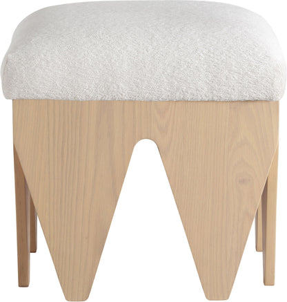 Altair - Fabric Bench - Light Brown Base