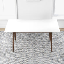 Load image into Gallery viewer, Mary - Modern Style Rectangular Dining Kitchen Table
