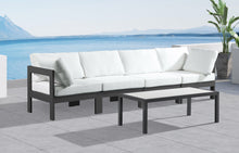 Load image into Gallery viewer, Nizuc - Outdoor Patio 4 Seat Modular Sofa With Gray Frame
