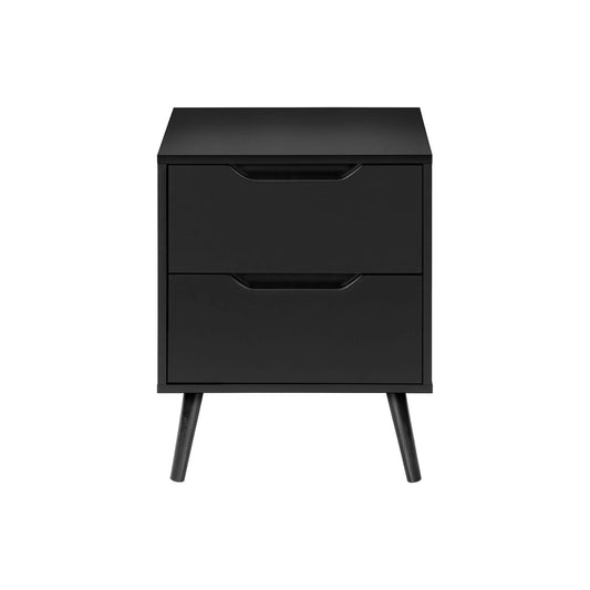 Modern Accent Table With Storage Drawers
