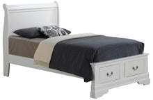 Load image into Gallery viewer, Upholstered Panel Sleigh Bed Design
