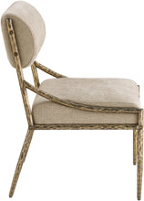 Load image into Gallery viewer, Bastille - Upholstered Dining Side Chair (Set of 2) - Brass Frame
