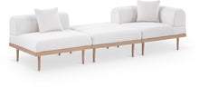 Load image into Gallery viewer, Laguna - 3 Piece Upholstered Outdoor Patio Modular Sofa With Backless Seat And 1 Arm

