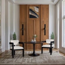 Load image into Gallery viewer, Sacha - Velvet Dining Chair With Black Base (Set of 2)
