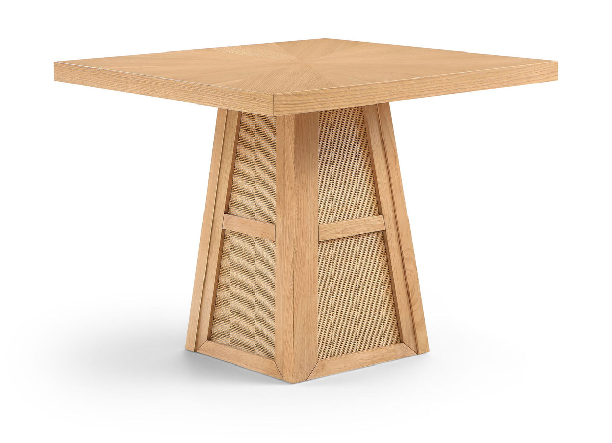 Fenwick - Cane Oak Veneer And Solid Wood Dining Table