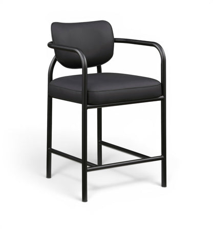 Serava - Vegan Leather Upholstered Bar Stool