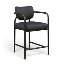 Load image into Gallery viewer, Serava - Vegan Leather Upholstered Bar Stool
