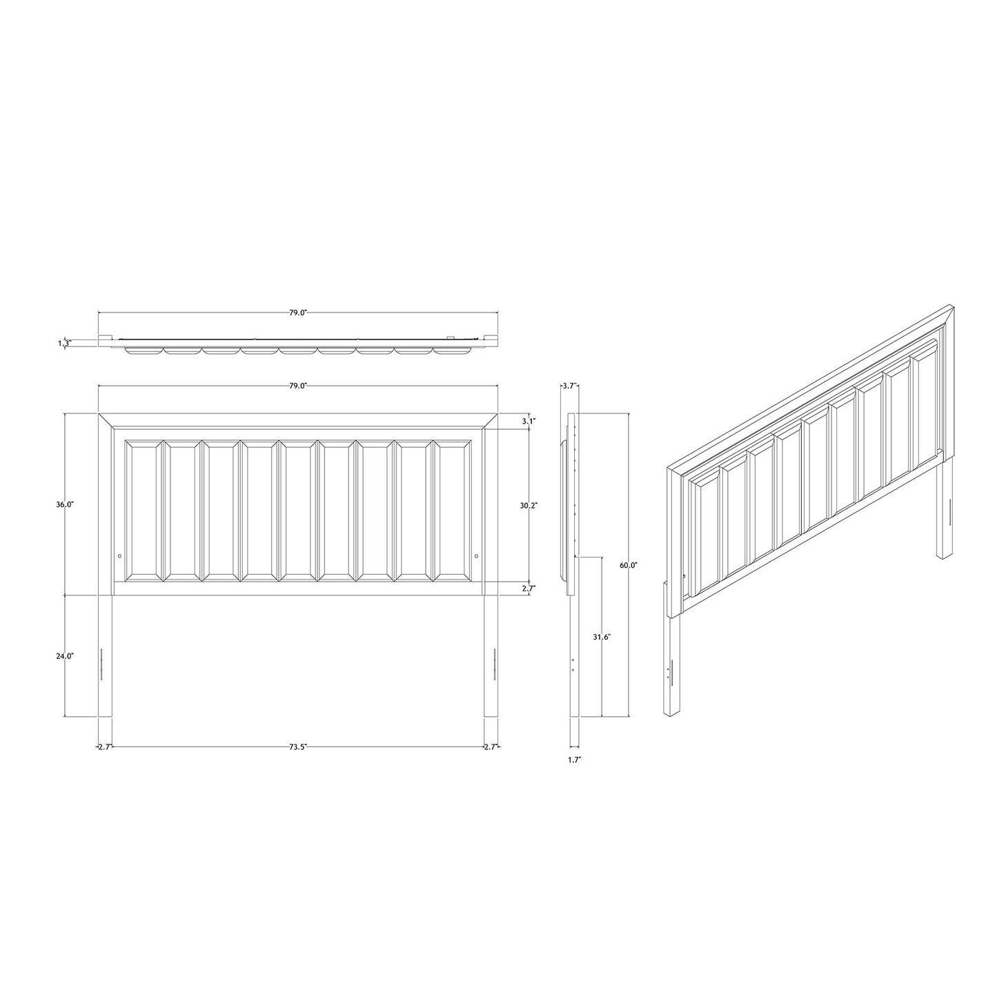 Skye - Durable Bed