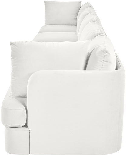 Hammond - Velvet Performance Fabric Upholstered 5 Piece Sofa