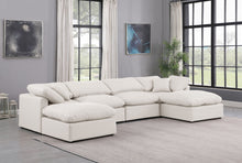 Load image into Gallery viewer, Indulge - Faux Leather 6 Piece Modular Double Chaise Sectional
