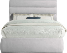 Load image into Gallery viewer, Adam - Linen Fabric Bed With 52" Headboard
