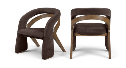 Riven - Fabric Upholstered Dining Chair