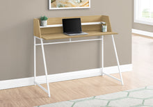 Load image into Gallery viewer, Computer Desk For Home Office, Laptop, Storage Shelves, Marble Look Contemporary &amp; Modern
