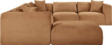 Load image into Gallery viewer, Shaggy - Fabric 7 Piece Modular U-Shaped Sectional With Ottoman
