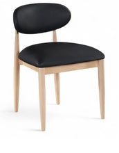 Load image into Gallery viewer, Riccio - Faux Leather Dining Side Chair (Set of 2) - Natural Frame
