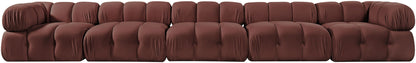 Orin - Fabric Velvet 5 Piece Modular Sofa