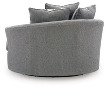 Load image into Gallery viewer, Creston Heights - Oversized Swivel Accent Chair - Smolder
