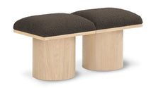 Load image into Gallery viewer, Pavilion - 2 Piece Modular Bench With Natural Base
