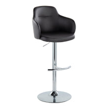 Load image into Gallery viewer, Boyne - Contemporary Adjustable Barstool With Swivel &amp; Rounded T Footrest (Set of 2)
