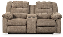 Load image into Gallery viewer, Workhorse Reclining Loveseat with Console image

