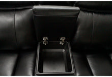 Load image into Gallery viewer, Um02 - Sectional PU LAF Power Console Reclining Loveseat With LED - Black
