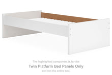 Load image into Gallery viewer, Onita - Twin Platform Bed Panels - White
