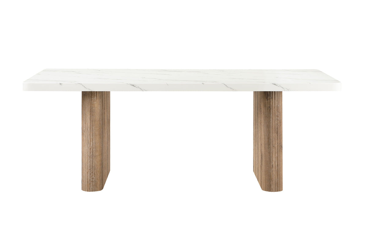 D2504 - Dining Table Top - White / Gray