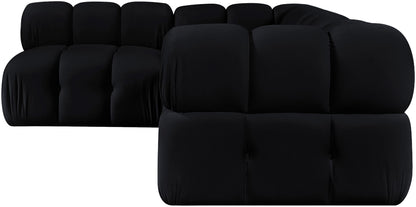 Orin - Fabric Velvet 4 Piece Modular Sectional
